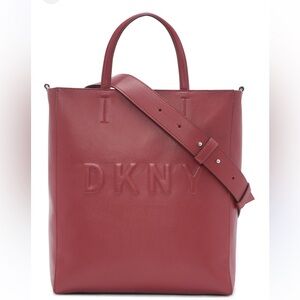 DKNy Tilly red large tote